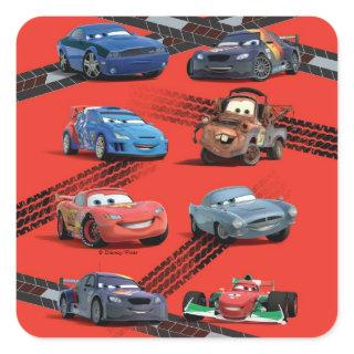 Cars Square Sticker