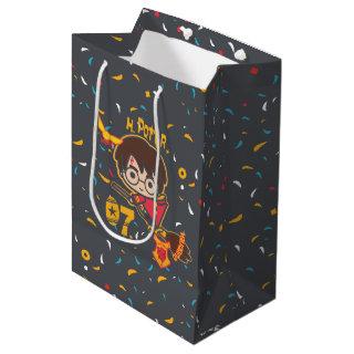 Cartoon Harry Potter Quidditch Seeker Medium Gift Bag