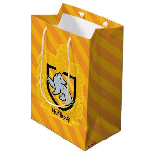 Cartoon Hufflepuff Crest Medium Gift Bag