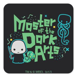 Cartoon Voldemort - Master of the Dark Arts Square Sticker