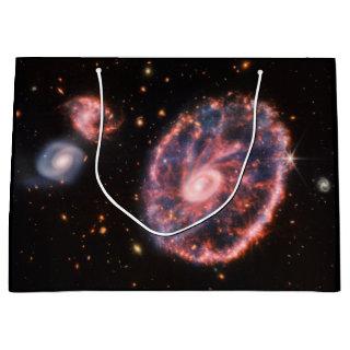 Cartwheel Galaxy, James Webb Space Telescope Large Gift Bag