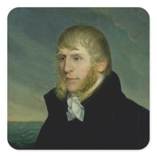 Caspar David Friedrich  c.1810-20 Square Sticker