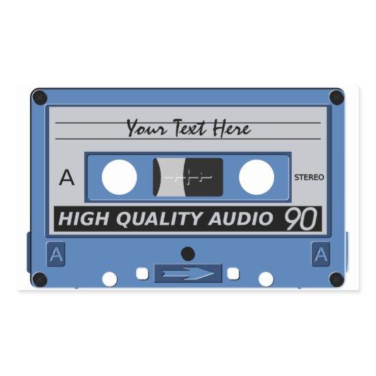 Cassette Tape custom stickers