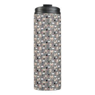 Cat Gift | Cute Cat Pattern Childish Thermal Tumbler