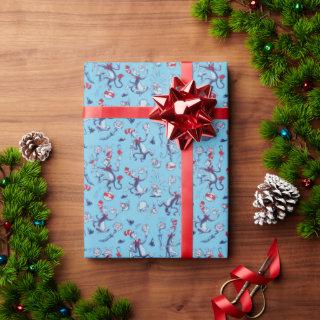 Cat In The Hat | Blue Pattern