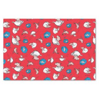 Cat In The Hat | The Fish Red Pattern Tissue Paper