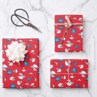 Cat In The Hat | The Fish Red Pattern  Sheets