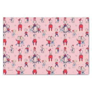 Cat In The Hat | With Kids Pattern Tissue Paper