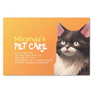 Cat Paper Cut Art Pet Care Food Shop Animal Clinic