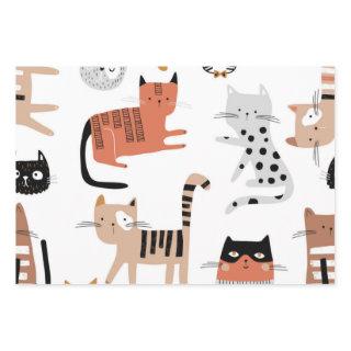 Cat pattern  sheets