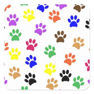 cat paws stickers