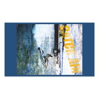 Catch Air Rectangular Sticker