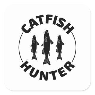 Catfishing Catfish Fishing Fisherman Fish  Square Sticker