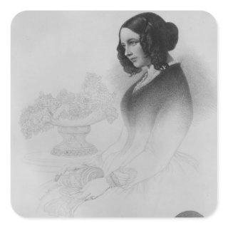 Catherine Dickens Square Sticker