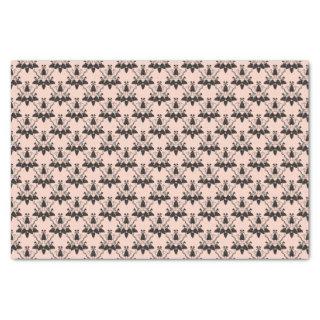 Cats and Catnip Damask Look Pattern Tissue Paper
