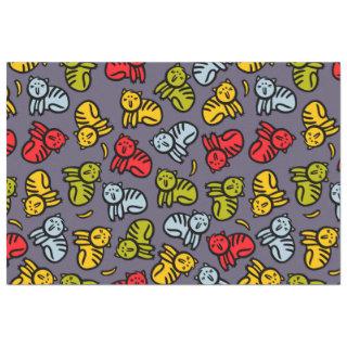 Cats plus bananas tissue paper