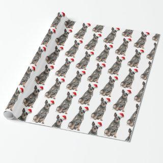 Cattle Dog Christmas Gift Wrap