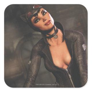 Catwoman 1 square sticker