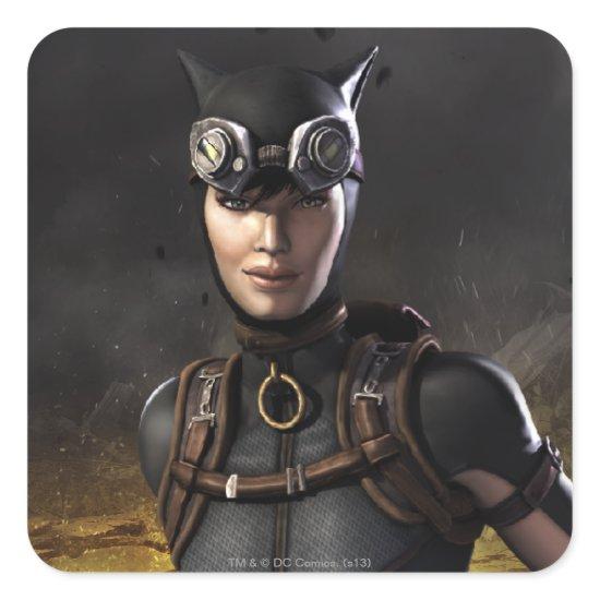 Catwoman Square Sticker