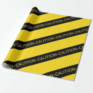 Caution Party Decor