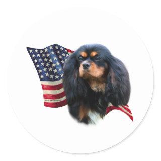 Cavalier King Charles Spaniel Flag - Sticker