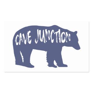 Cave Junction Oregon Bear Rectangular Sticker