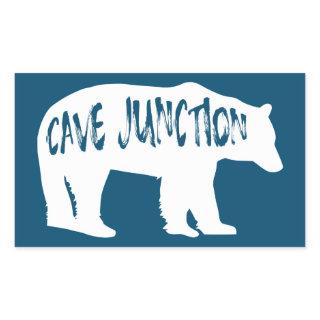 Cave Junction Oregon Bear Rectangular Sticker