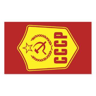 CCCP Communist Emblem Stickers