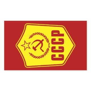 CCCP Communist Emblem Stickers