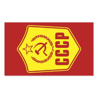 CCCP Communist Emblem Stickers