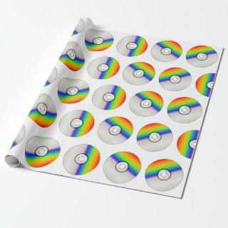CD Disk Repeating Background