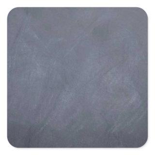 Ceate own Slate Chalkboard accessories - customize Square Sticker
