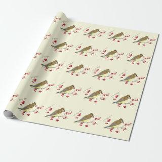 Cedar Waxwing Bird Art