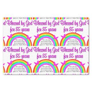 CELEBRATE GODS LOVE OF 85 YEARS DESIGN TISSUE PAPER