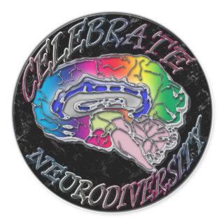 Celebrate Neurodiversity Classic Round Sticker