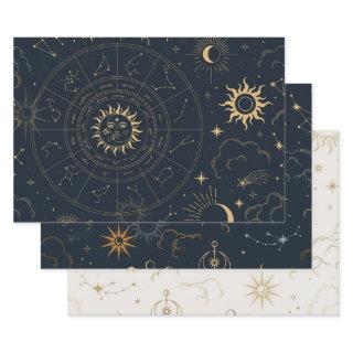 Celestial Sun and Moon  Sheets