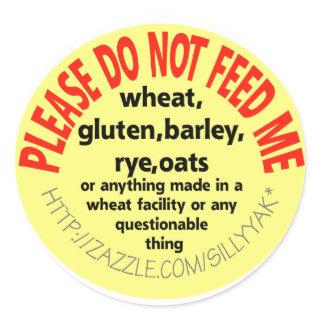 Celiac Sticker
