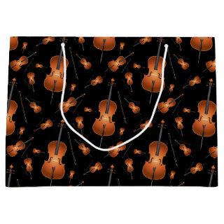 Cello Musician Music Teacher String Orchestra Large Gift Bag