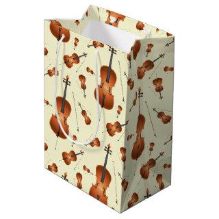 Cello Musician Music Teacher String Orchestra Medium Gift Bag