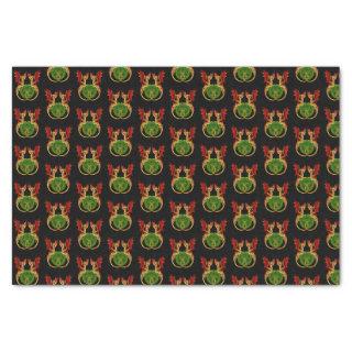 Celtic Crescent Moon And Dragons Tissue Paper
