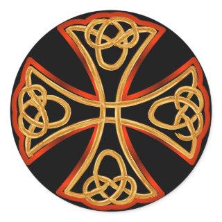 Celtic cross stickers