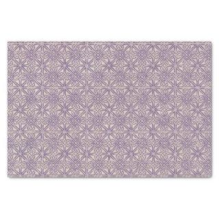 Celtic Knot Purple Pattern Tissue Paper