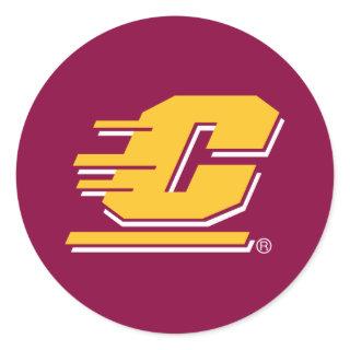 Central Michigan University Classic Round Sticker