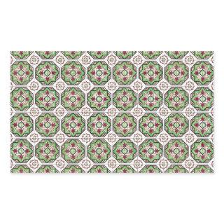 Ceramic tiles rectangular sticker