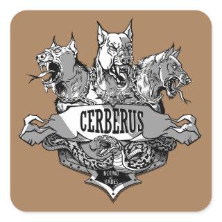 Cerberus and Snake Square Sticker