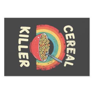 Cereal Killer Mens Food Pun True Crime  Sheets