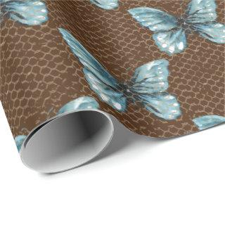 Chain Link Fence on Butterfly