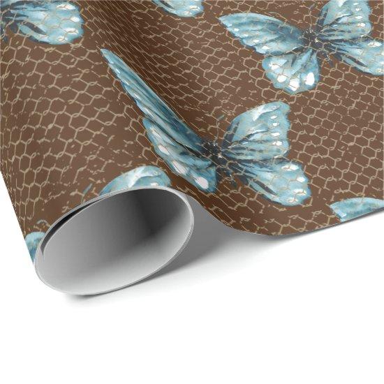 Chain Link Fence on Butterfly