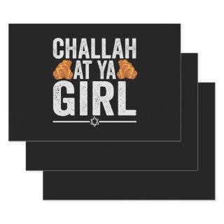 Challah at Ya boy Funny Jewish Hanukkah Holiday  Sheets