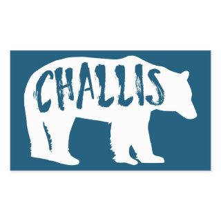 Challis Idaho Bear Rectangular Sticker